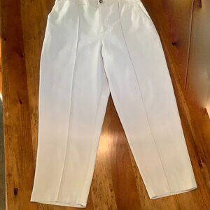 Womens Casual Pant Kahki Large Ophelia Roe NWOT